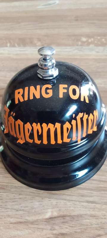 jagermeister advertising service bell, new